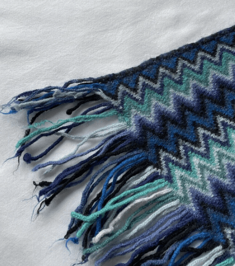 Missoni MISSONI LUXURY ZIG ZAG MULTIE COLORED WOOL SCARF ITALY Size ONE SIZE - 7 Thumbnail