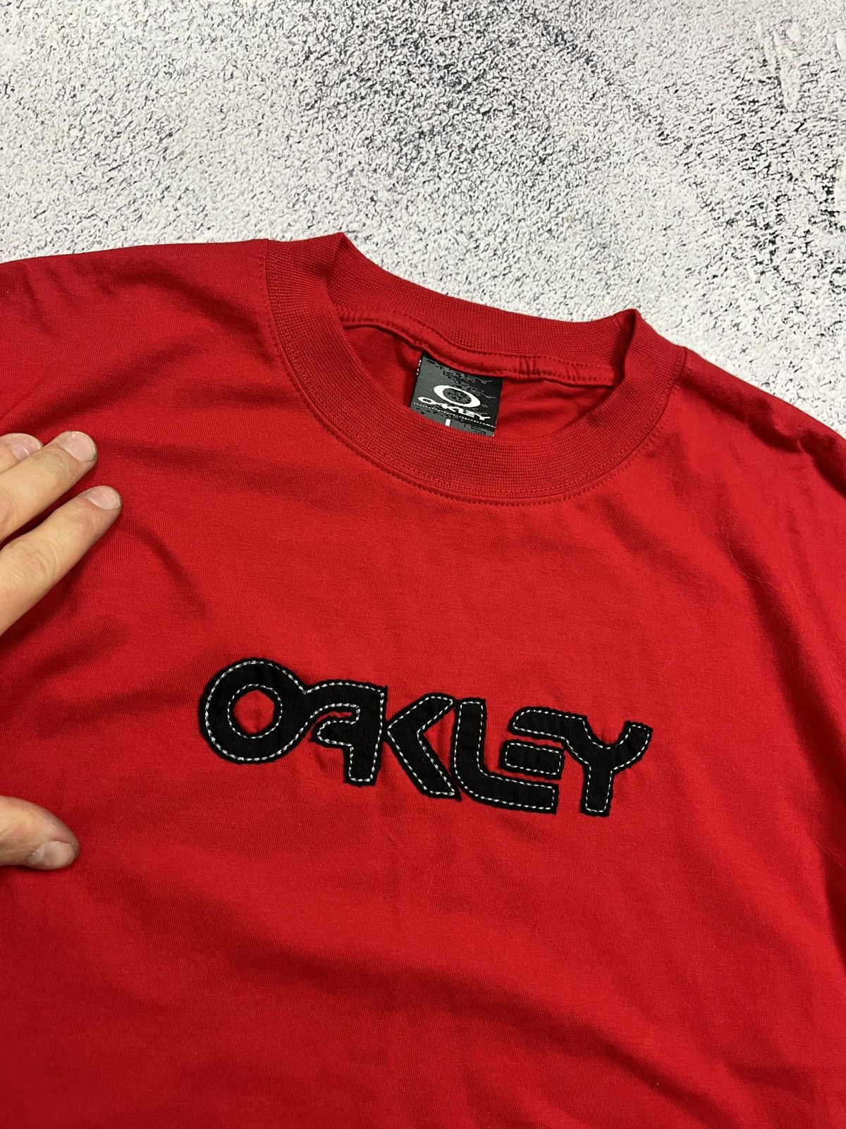 Oakley × Vintage Oakley T-shirt Vintage Big Logo Oversized Baggy Fit Y2k Size US L / EU 52-54 / 3 - 6 Thumbnail