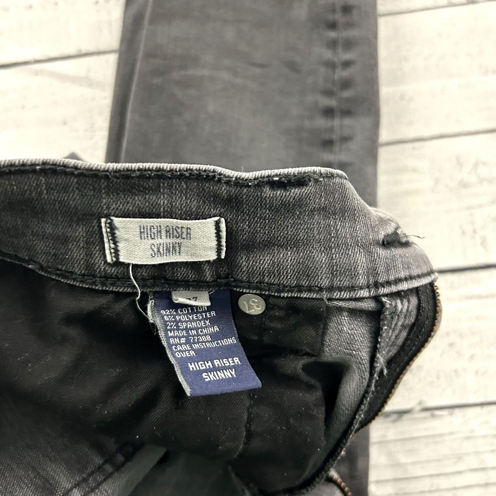 Madewell Madewell Jeans Gray Skinny Denim Women's 27 #1 High Riser? Size 27" / US 4 / IT 40 - 4 Thumbnail