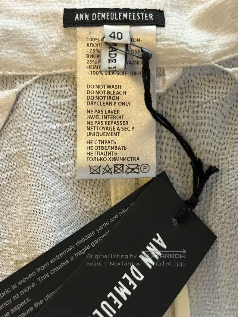 Ann Demeulemeester Ann Demeulemeester 40 bridal short jacket Size M / US 6-8 / IT 42-44 - 6 Thumbnail