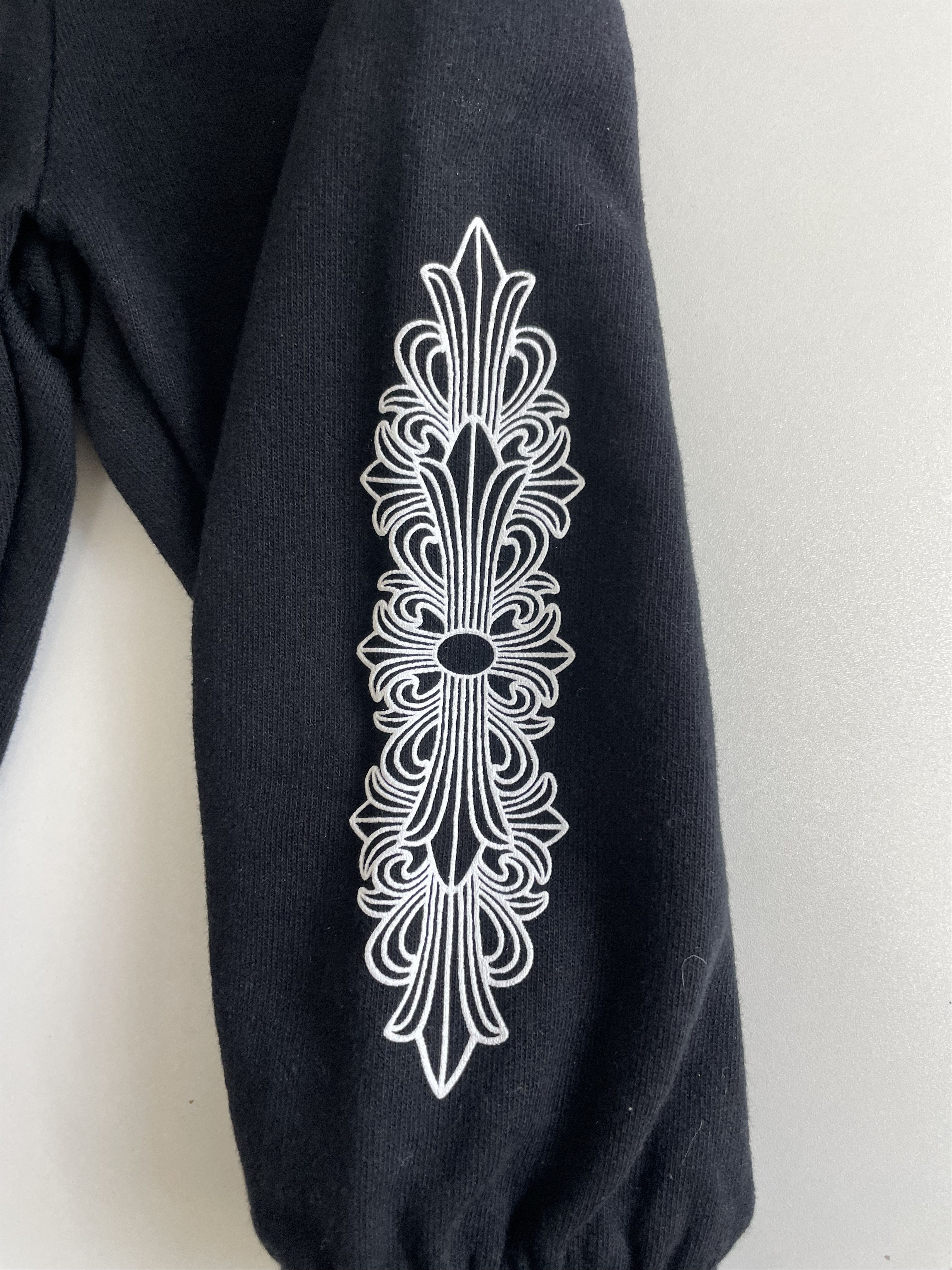 Chrome Hearts Chrome Hearts Horseshoe Cross Black Sweatpants For Kids Size US 26 / EU 42 - 6 Thumbnail