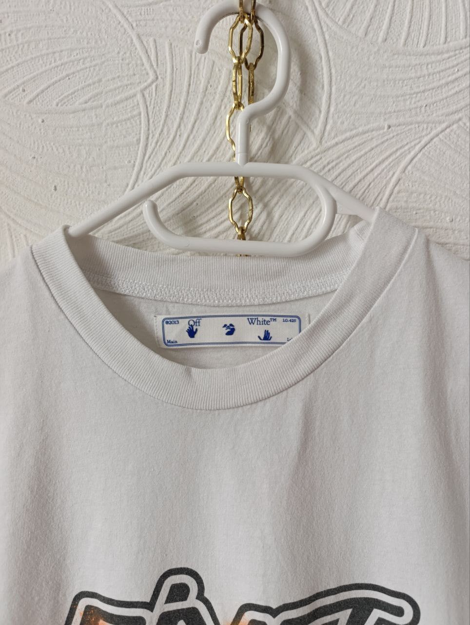 Off-White Off-White Pivot Fish T Shirt Size US M / EU 48-50 / 2 - 3 Thumbnail