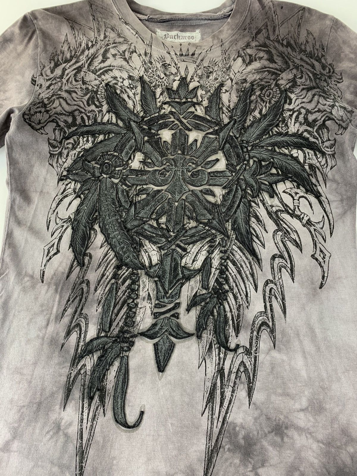 BUCKAROO Buckaroo USA Design Thermal Printed Longsleeve Tee Size M / US 6-8 / IT 42-44 - 4 Thumbnail