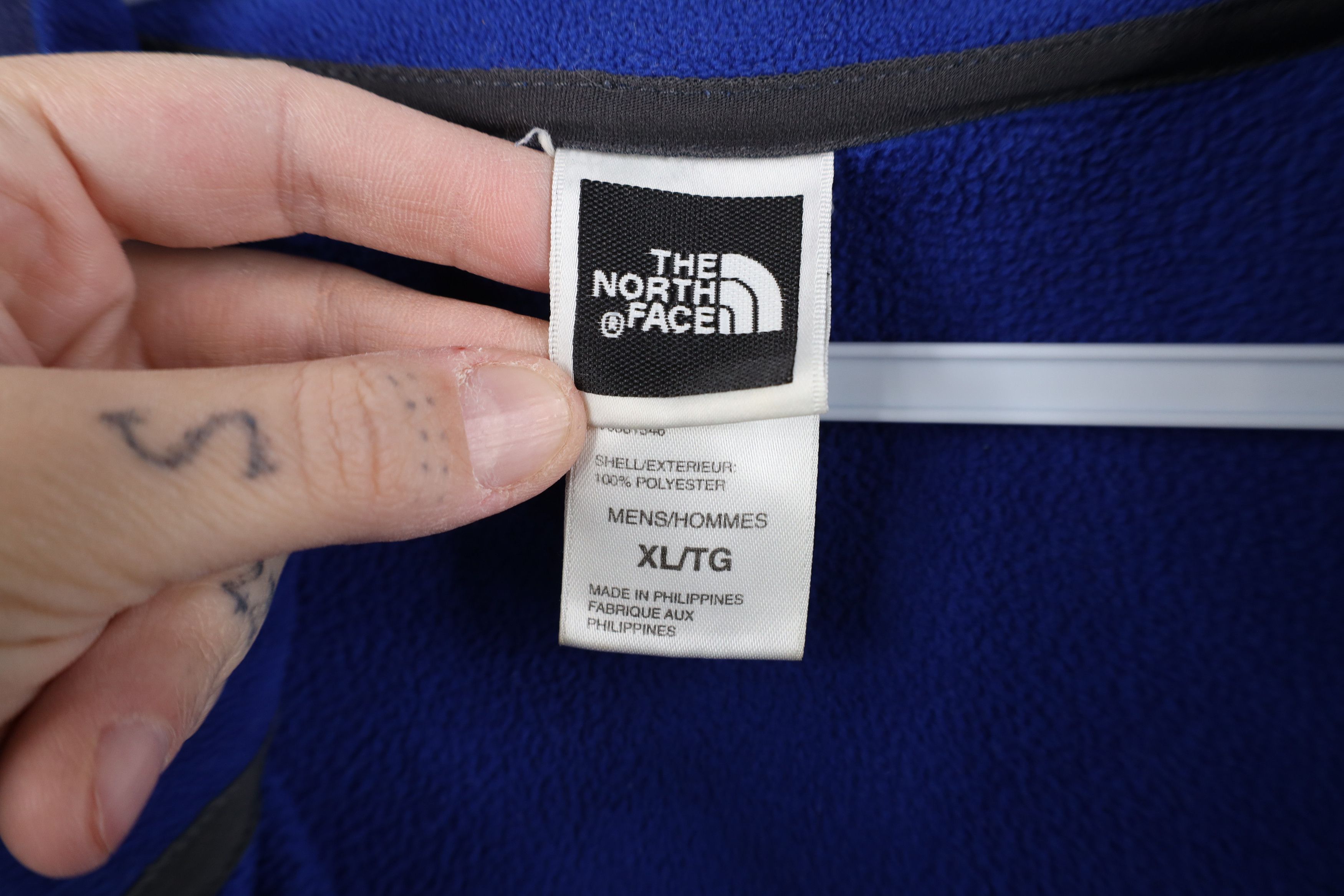 The North Face Vintage The North Face Half Zip Fleece Pullover Sweater Blue Size US XL / EU 56 / 4 - 7 Thumbnail