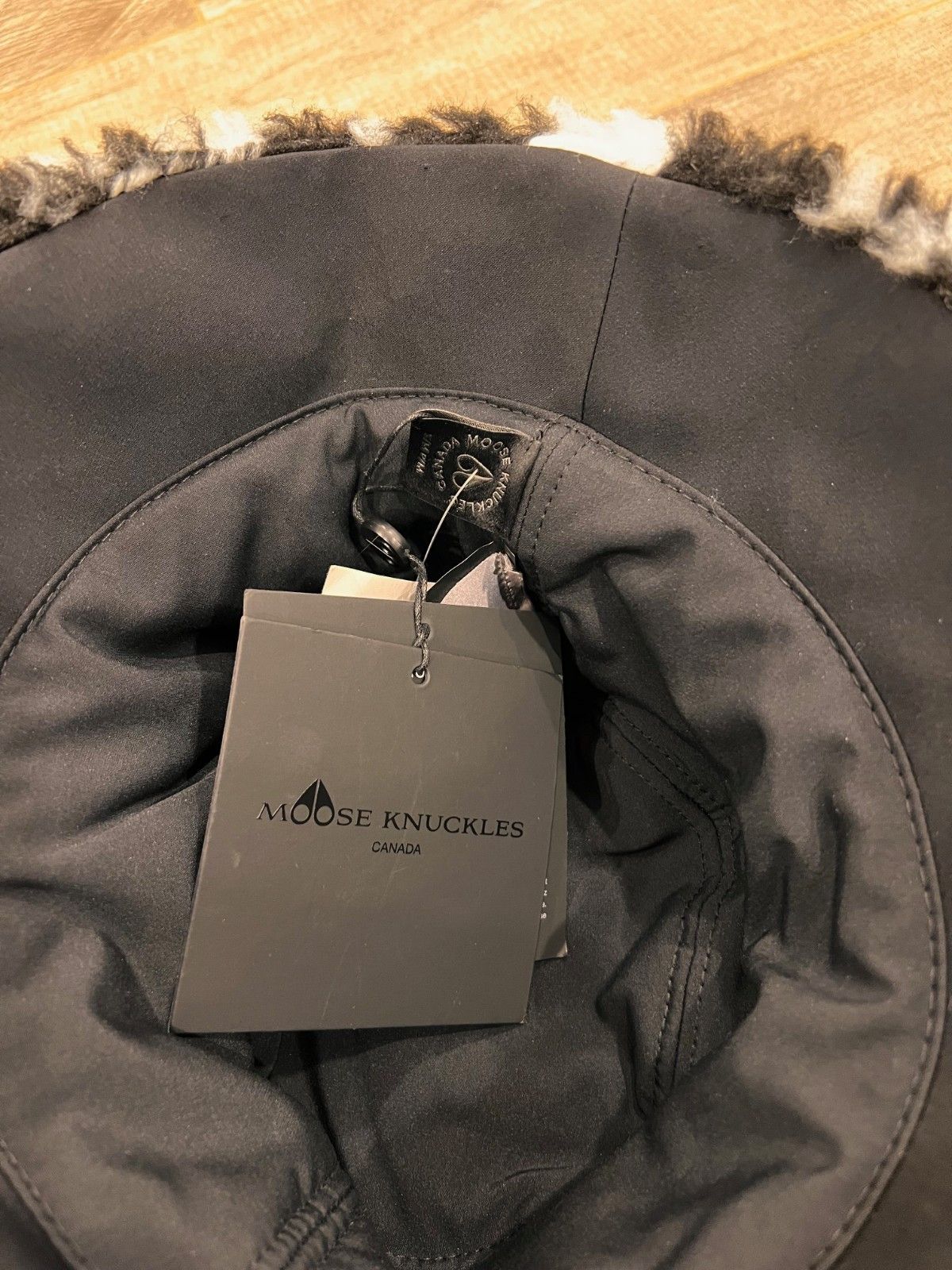 Moose Knuckles Moose Knuckles Reversible Monogram Bucket Hat ( S/M ) Size ONE SIZE - 5 Thumbnail