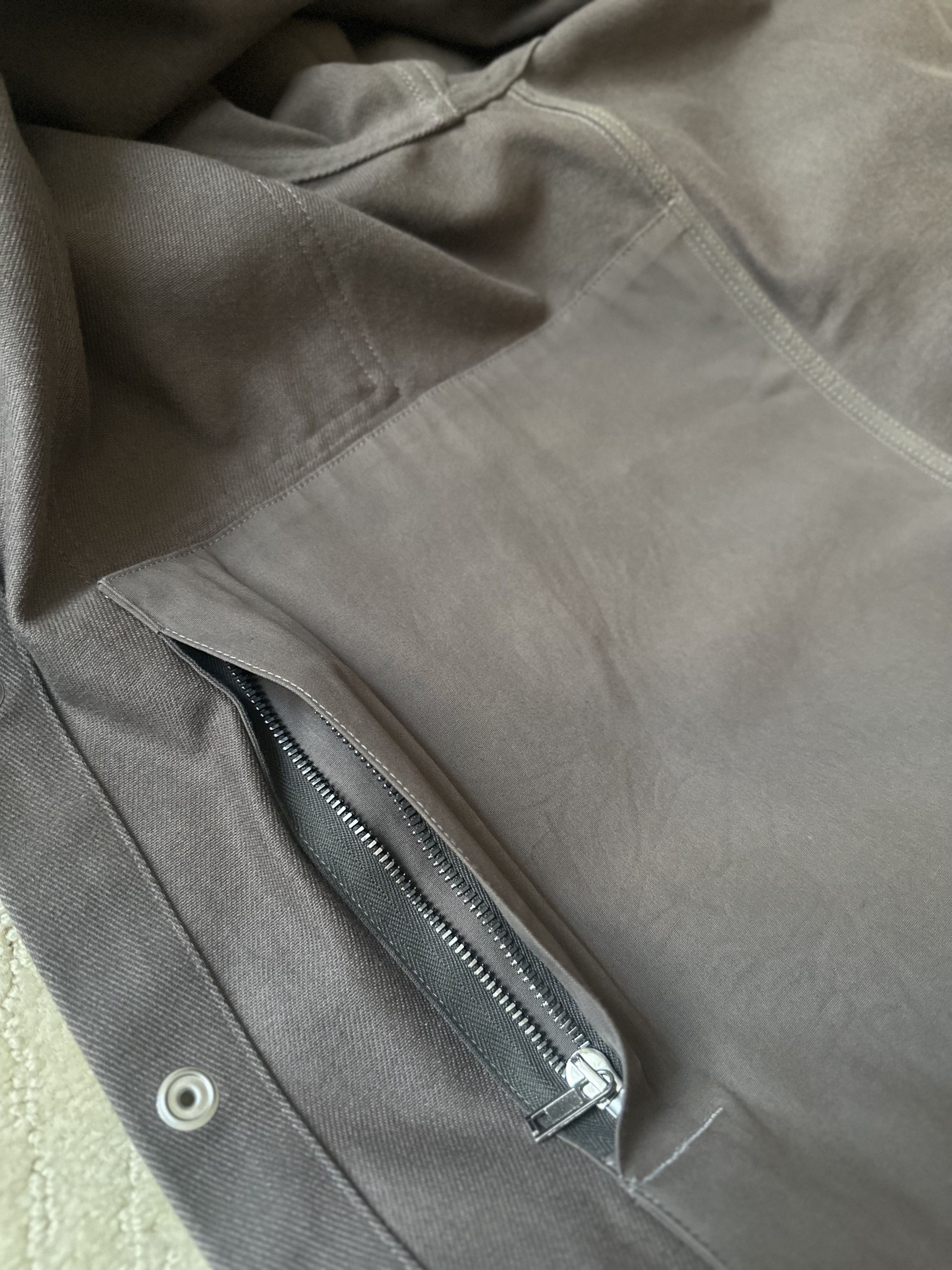 Rick Owens Rick Owens FW22 Strobe Heavy Cotton Flannel Oversized Shirt Size US M / EU 48-50 / 2 - 8 Thumbnail