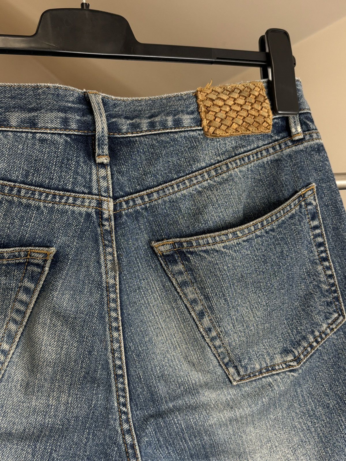 Designer × Our Legacy × Vintage Our Legacy 1980-81 Vintage Denim Shorts Size US 30 / EU 46 - 3 Thumbnail