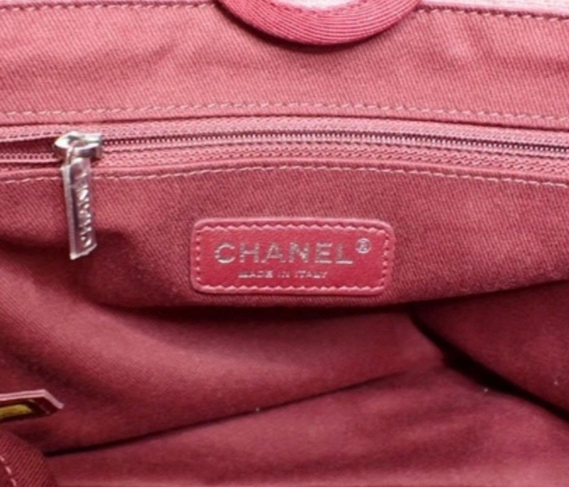 Chanel Chanel Deauville Canvas Tote Medium Size ONE SIZE - 10 Thumbnail