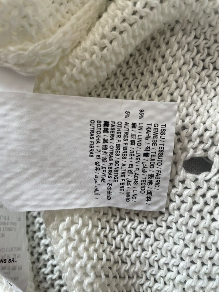 Saint Laurent Paris Saint Laurent Destroyed Mohair Striped Sweater Size US M / EU 48-50 / 2 - 12 Thumbnail