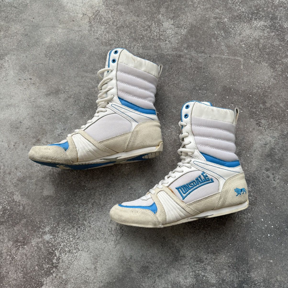 Lonsdale Opium Y2K Lonsdale Avant Garde Rave Boxing Shoes Size US 7 / IT 37 - 6 Thumbnail
