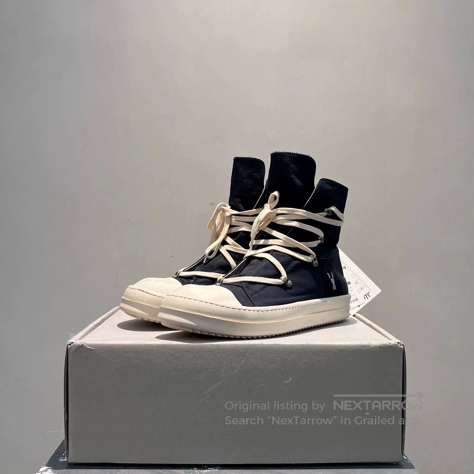 Rick Owens DRKSHDW Star Converse Sneakers.