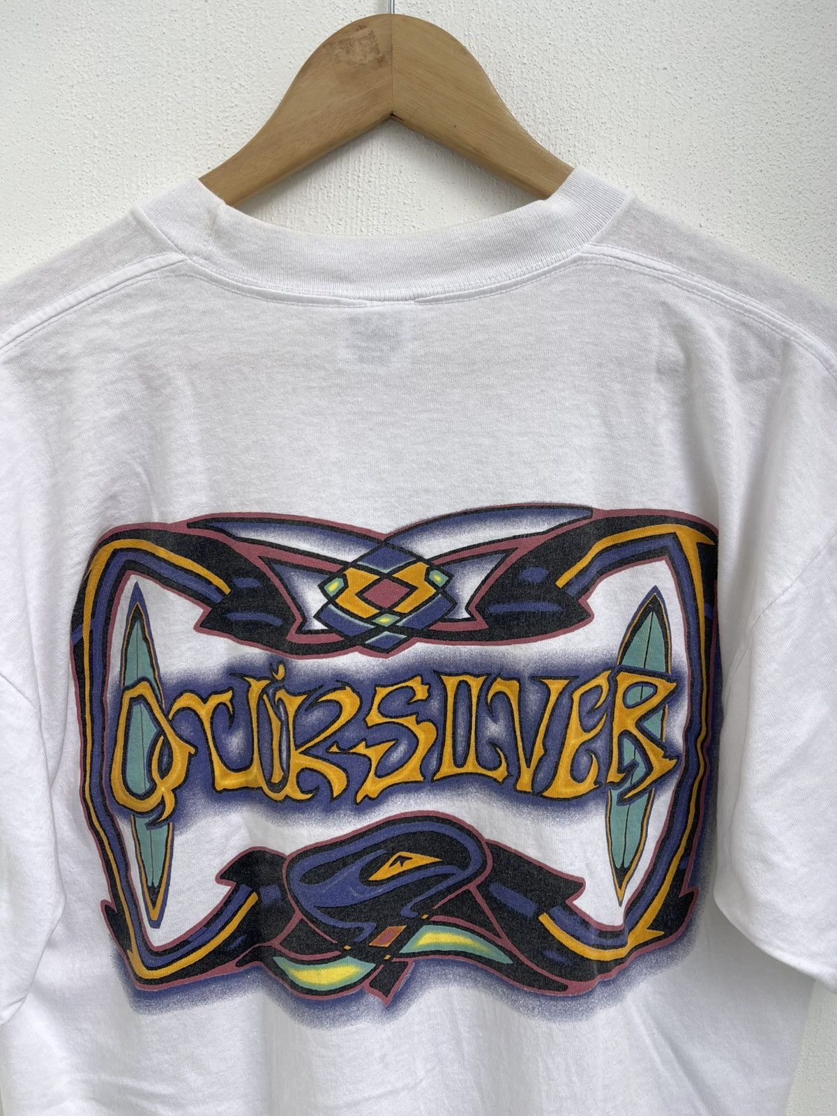 Quicksilver Vintage 90s Quiksilver Tee Size US L / EU 52-54 / 3 - 4 Thumbnail