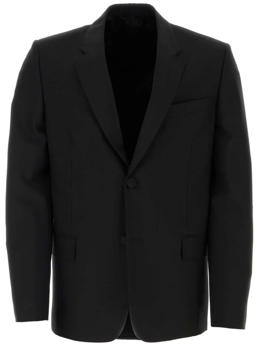 Givenchy o1w1db10525 Regular Fit Jacket Notch Lapel in Black Size US M / EU 48-50 / 2 - 1 Thumbnail
