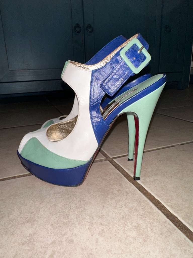 Other Luciano Padovan Multi-color high heels Size US 6.5 / IT 36.5 - 4 Thumbnail