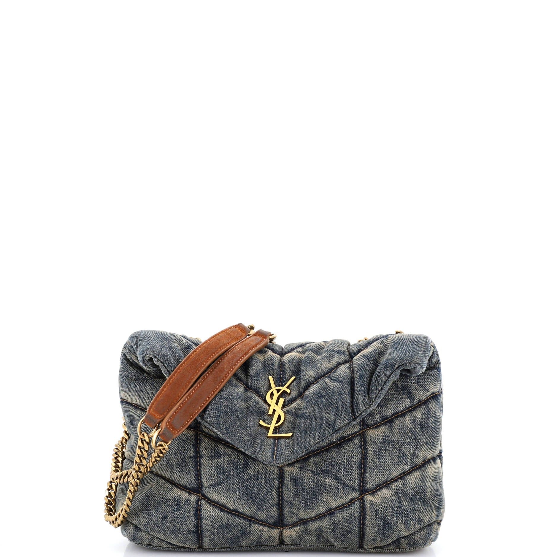 Saint Laurent Paris Loulou Puffer Shoulder Bag Size ONE SIZE - 1 Thumbnail