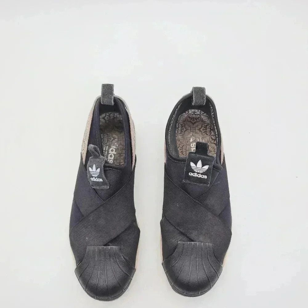 Adidas Adidas Superstar Slip On x Farm Company Black and White Size US 8.5 / IT 38.5 - 7 Thumbnail