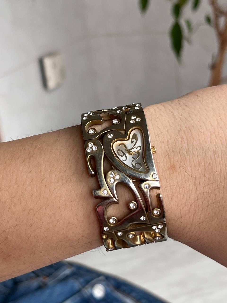 Japanese Brand × Vintage Vintage ❤️ Heart Japanese style futuristic Steel Watch Size ONE SIZE - 11 Thumbnail