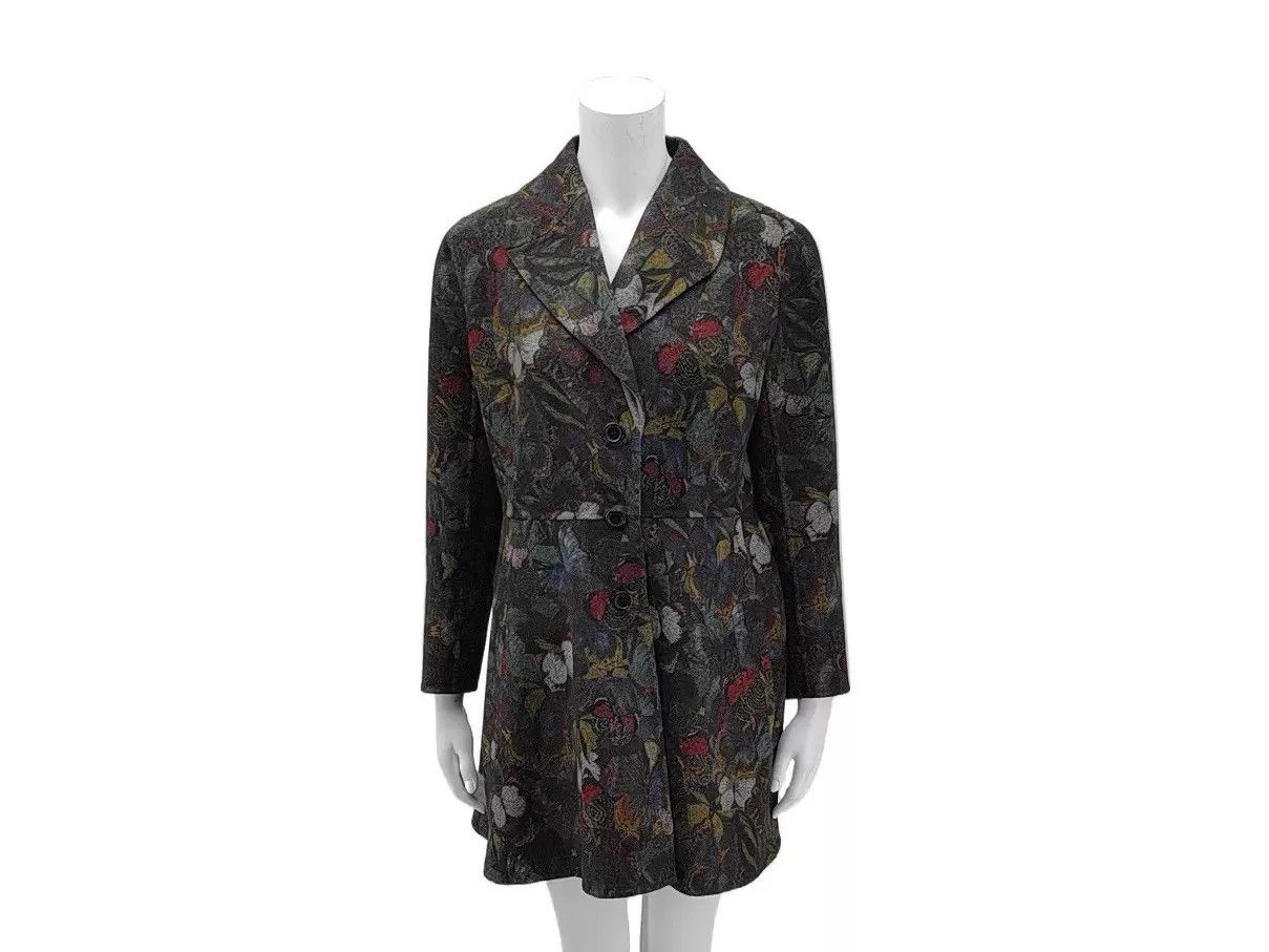 Valentino Valentino Women's Overcoat 40 Size S / US 4 / IT 40 - 1 Thumbnail