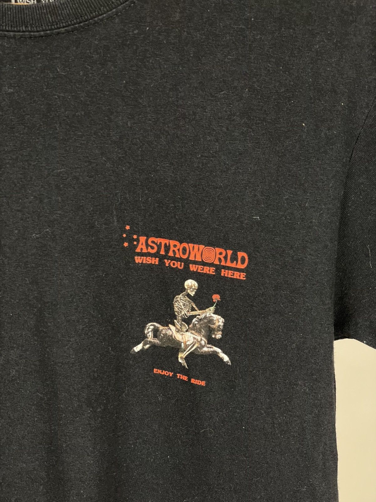 Travis Scott Astroworld Travis Scott t-shirt enjoy the ride 2018 Size US M / EU 48-50 / 2 - 3 Thumbnail