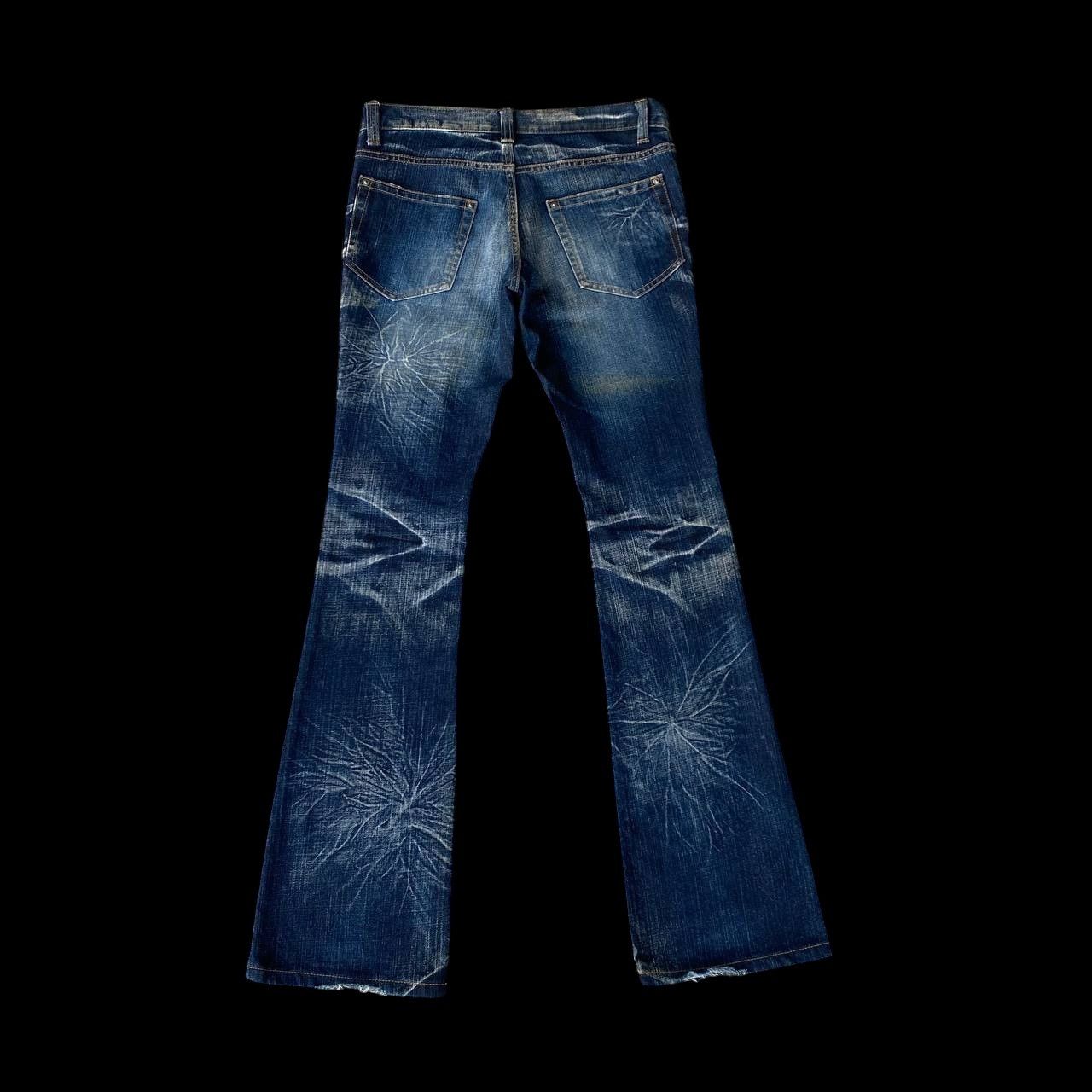 Japanese Brand BOOTCUT JAPAN MODERN LOVERS STARBURST WASH RUSTY CLAWMARK Size US 28 / EU 44 - 11 Thumbnail
