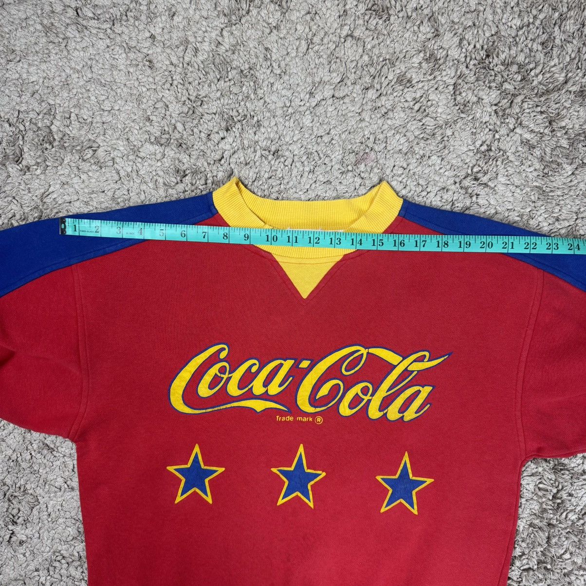 Coca Cola Vintage Coca Cola Colour Block Sweatshirt Size US M / EU 48-50 / 2 - 14 Thumbnail