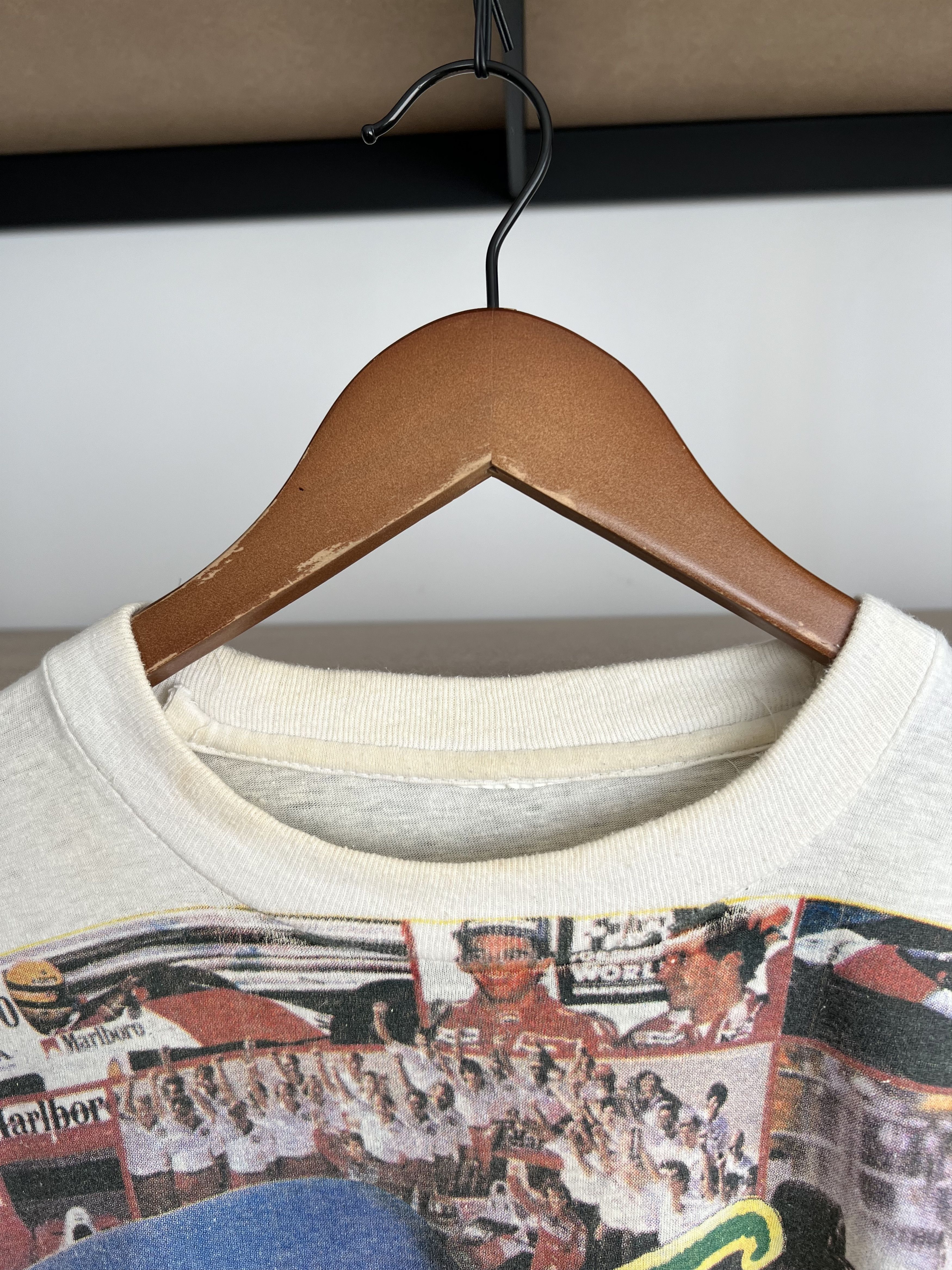 Formula 1 Vintage 90s Ayrton Senna Formula 1 F1 Renault AOP T-shirt Size US L / EU 52-54 / 3 - 15 Thumbnail