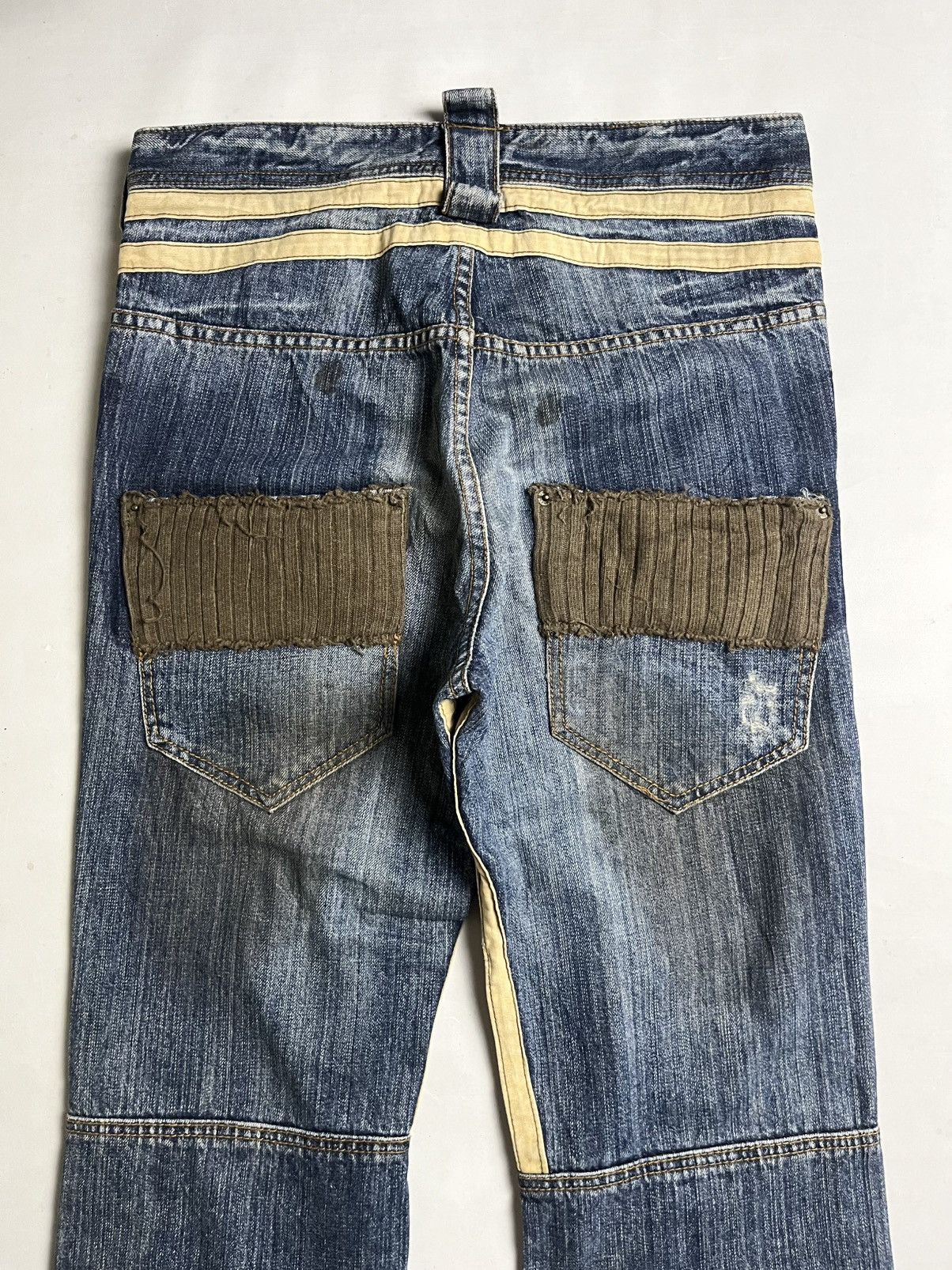 Number (N)ine 💸ACCEPT BINDING💸PPFM SS 06 Distresss Denim Size US 29 - 8 Thumbnail