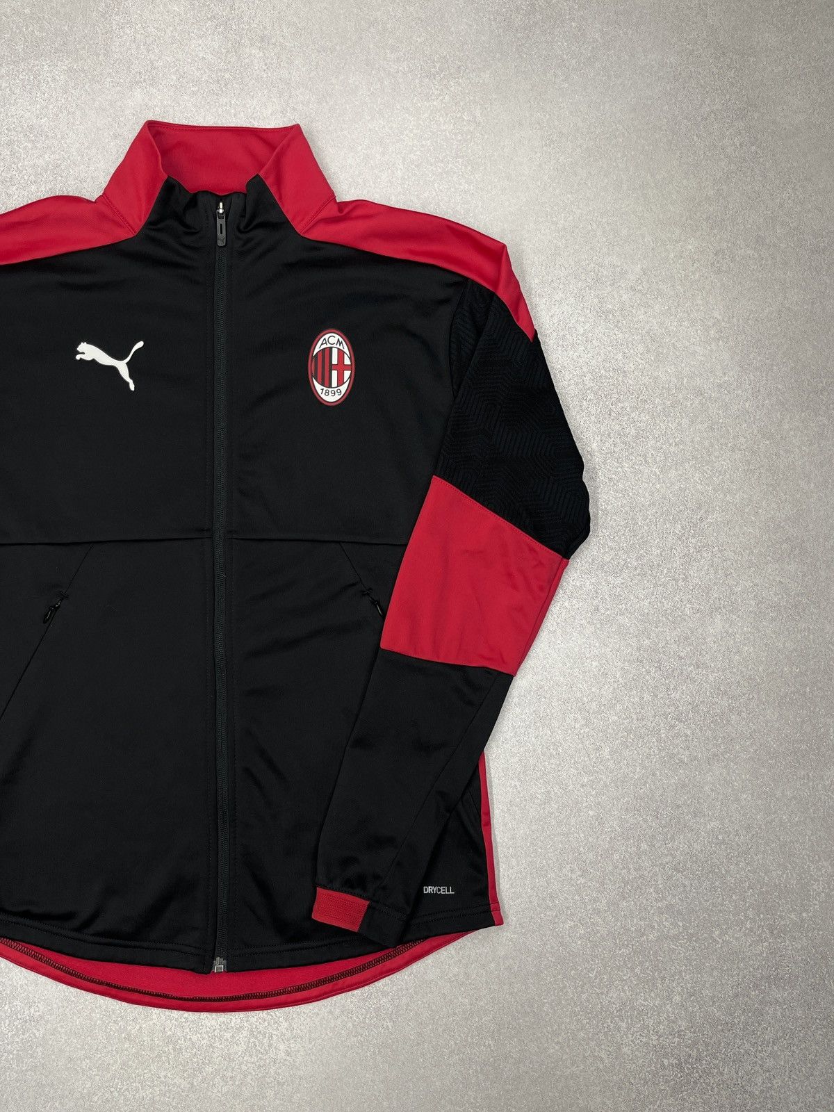 Puma Puma AC Milan DryCell Training Track Jacket Red Black Size US S / EU 44-46 / 1 - 3 Thumbnail