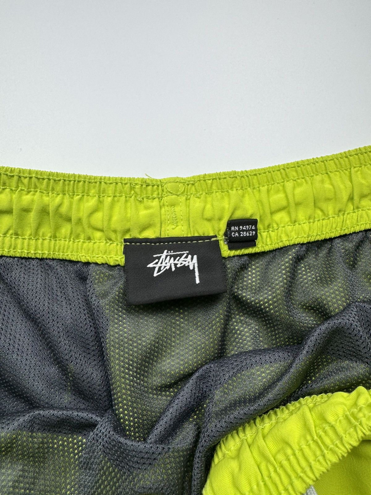 Stussy Stussy SS-Link Water Shorts Lime Green Size US 32 / EU 48 - 4 Thumbnail