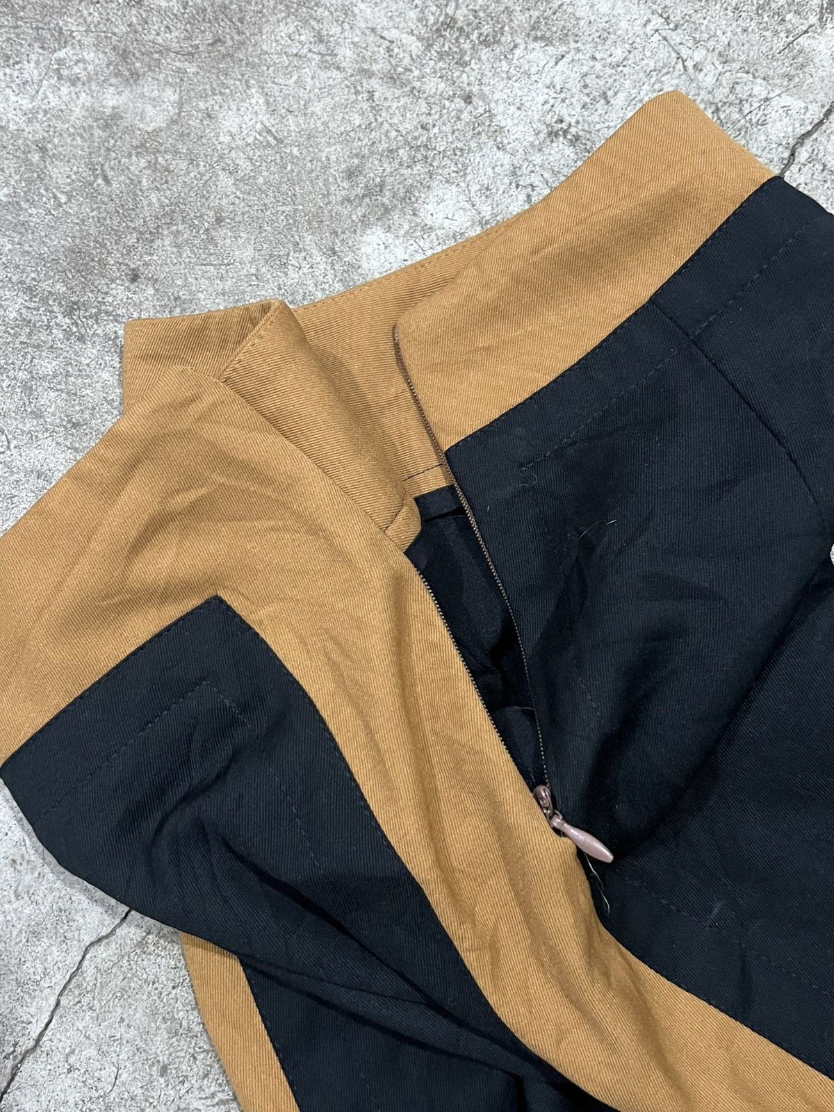 Dirk Bikkembergs Dirk Bikkembergs Two Tone Trouser Pants Size 27" / US 4 / IT 40 - 3 Thumbnail
