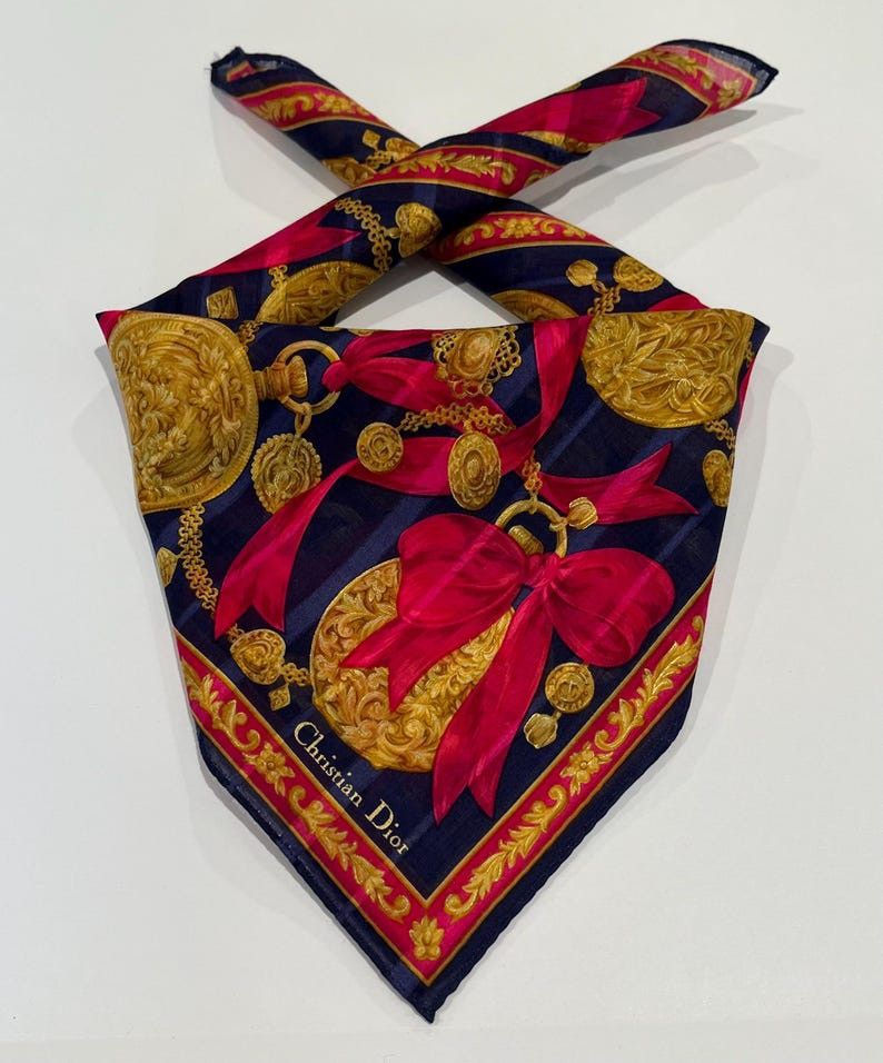 Dior Christian Dior handkerchief Size ONE SIZE - 2 Thumbnail