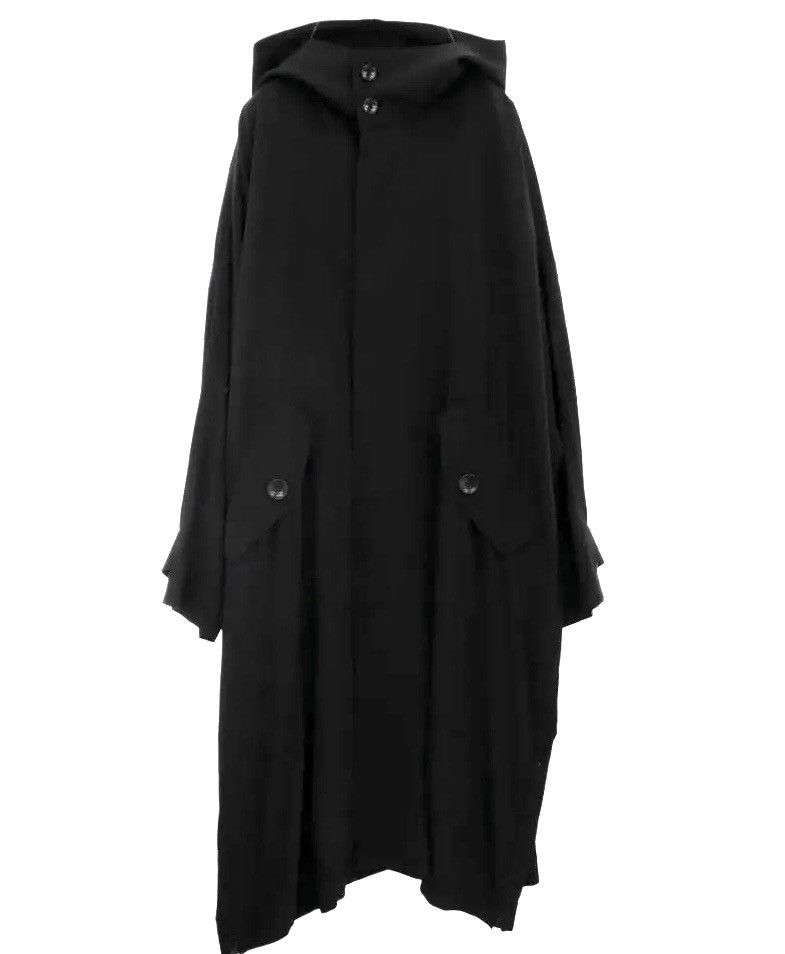 Ground Y Long Hooded Outwear Coat Size US S / EU 44-46 / 1 - 1 Thumbnail