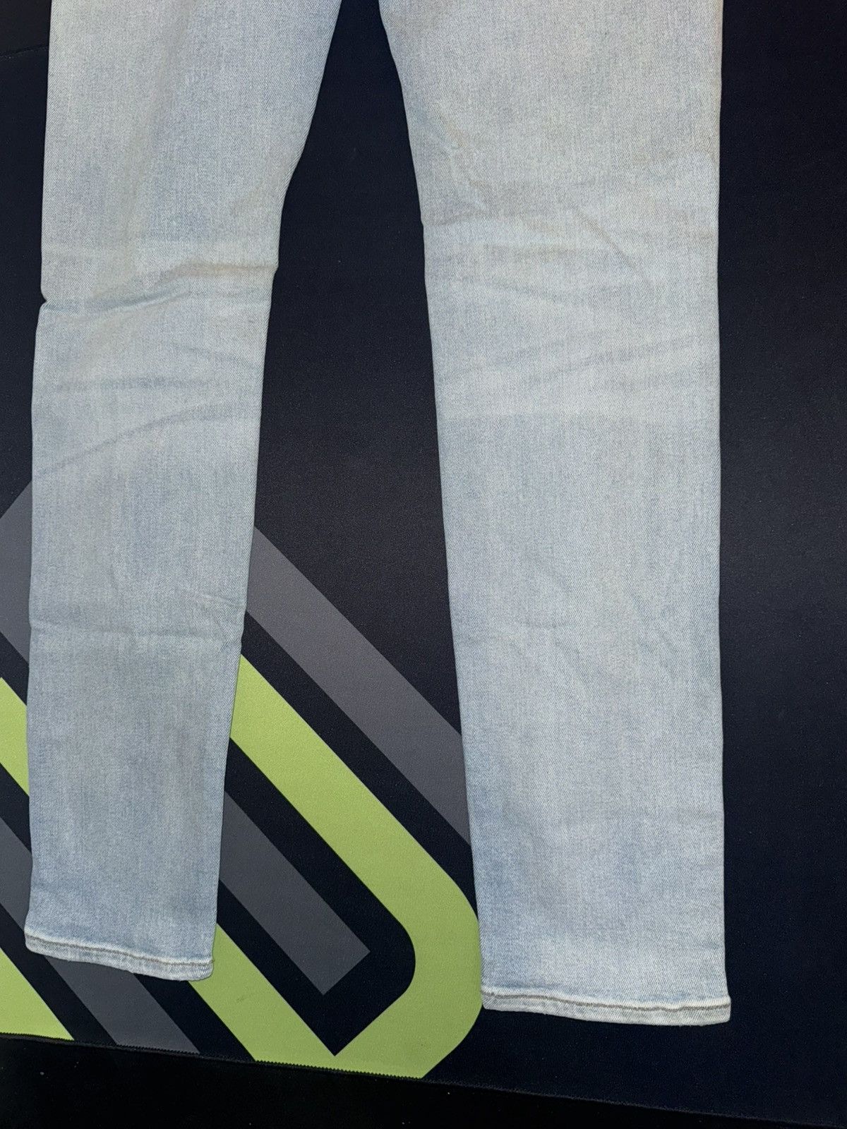 Other Men Blue Ripped Skinny Jeans Size US 29 - 16 Thumbnail