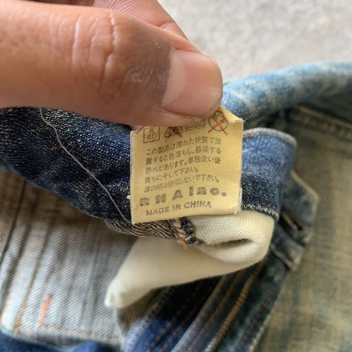 Tornado Mart RNA Inc. whiskers fading Jeans Size US 32 / EU 48 - 9 Thumbnail