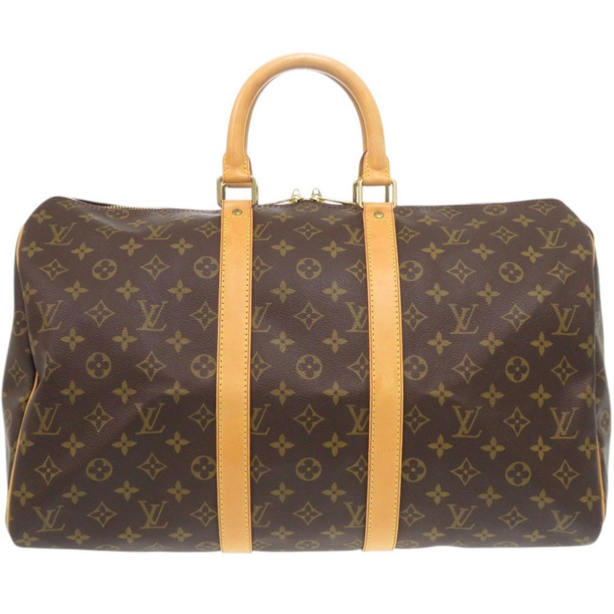 Louis Vuitton Louis Vuitton Keepall 45 Monogram M41428 Boston Bag LV 0677LOUIS VUITTON Size ONE SIZE - 1 Thumbnail