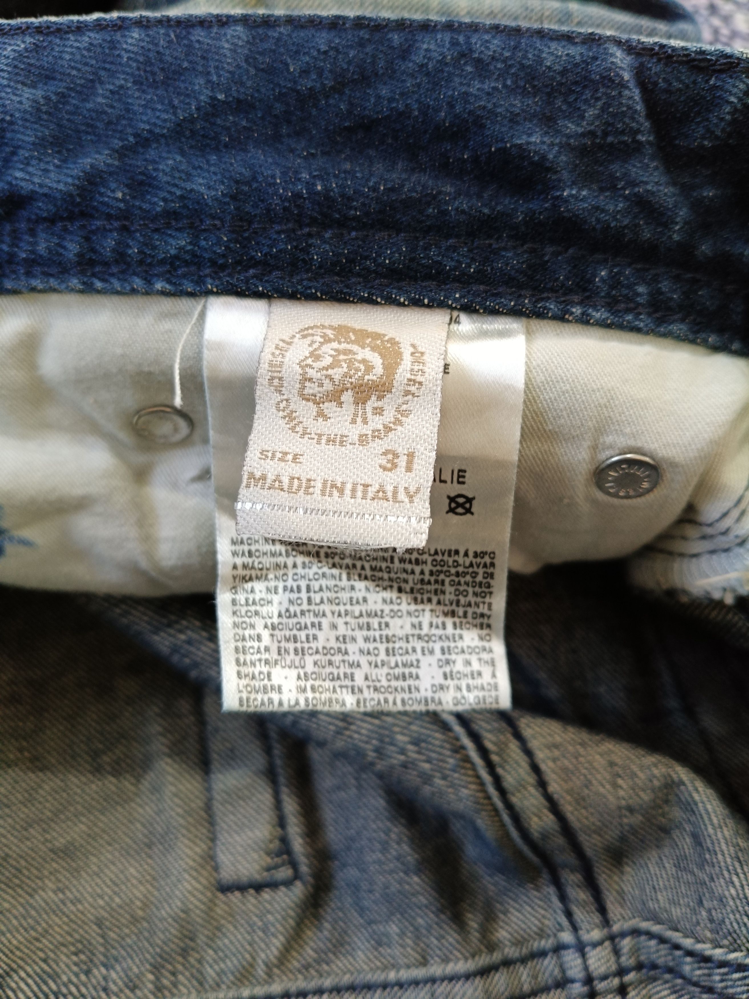 Diesel Diesel SAFADO Blue Jeans Size US 35 - 12 Thumbnail