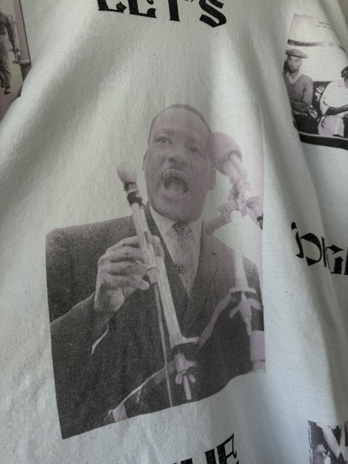 Vintage Vintage 90s Martin Luther King Let’s Not Forget The Struggle Size US XL / EU 56 / 4 - 5 Thumbnail