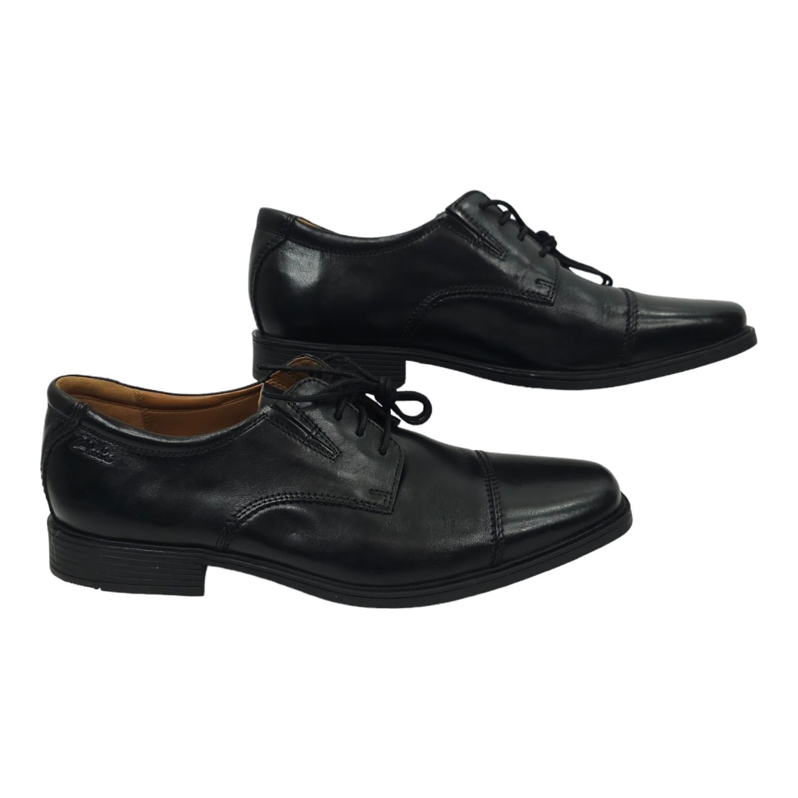 Clarks Clarks Tilden Cap Oxford Leather Shoes Mens Size US 9.5 M Size US 9.5 / EU 42-43 - 2 Thumbnail