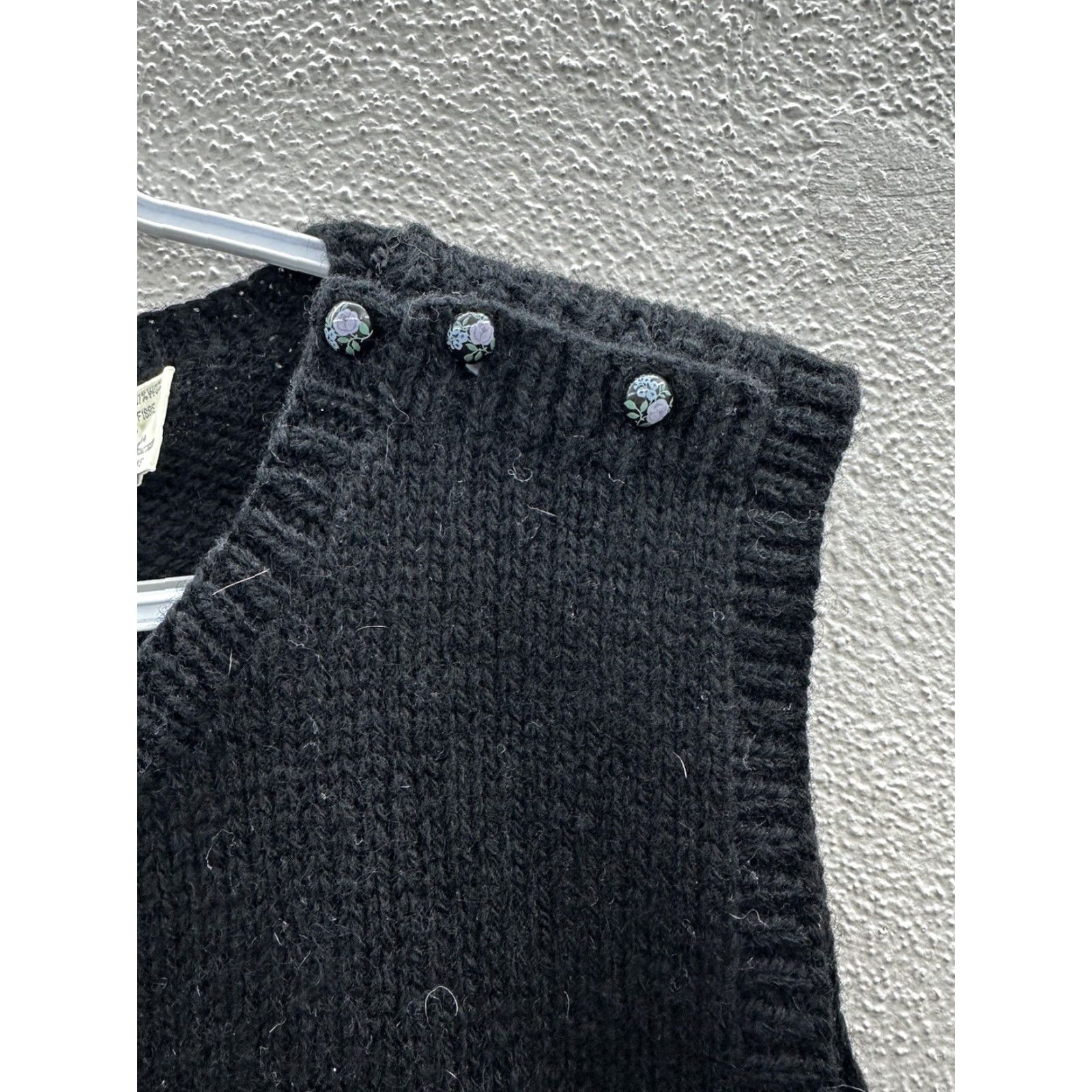 Vintage The Eagle's Eye Womens Sweater Vest L Black Knitted Bunny Vintage Eyecatching Easter 90s Mens? Size L / US 10 / IT 46 - 3 Thumbnail