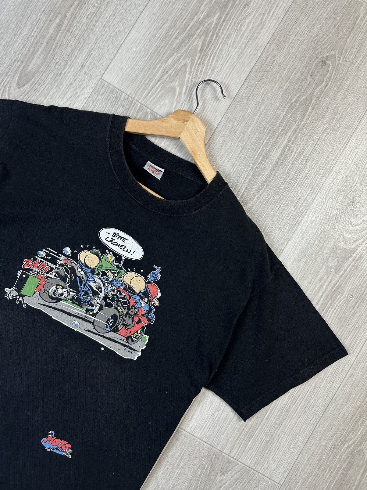 Vintage Vintage Moto Racing Shirt Crazy Print Y2K Size US L / EU 52-54 / 3 - 2 Thumbnail