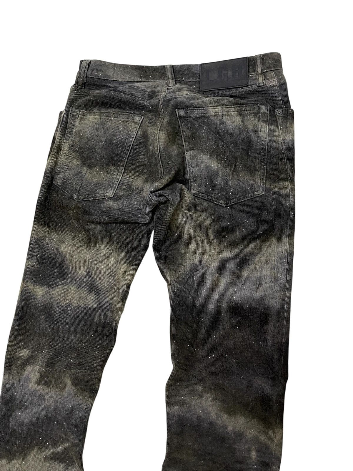 Le Grande Bleu (L.G.B.) If Six Was Nine L.G.B Velour Corduroy Acid Washed Blinking Size US 30 / EU 46 - 11 Thumbnail