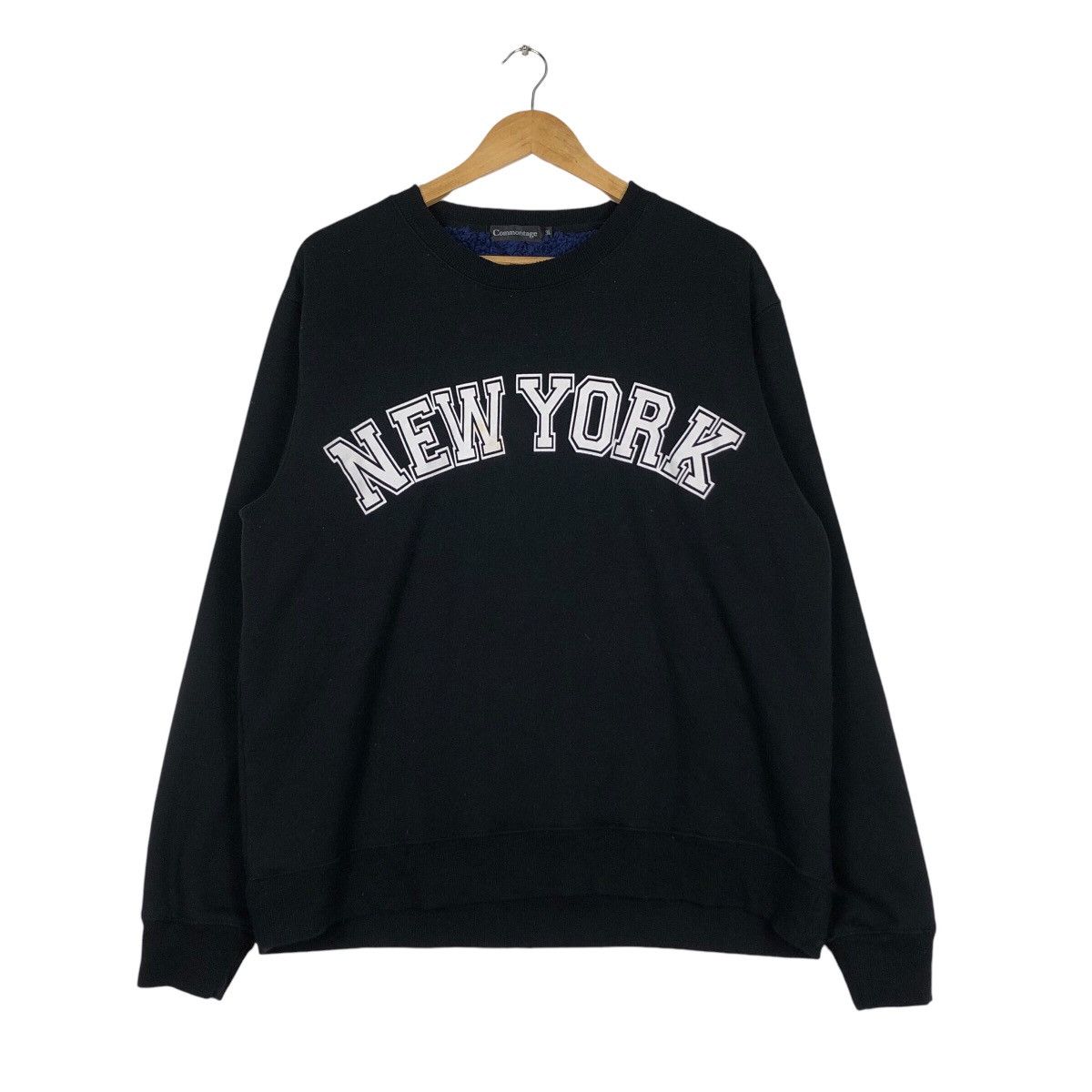 Vintage Vintage Sweatshirt New york Rare 90s Medium Size US M / EU 48-50 / 2 - 1 Thumbnail