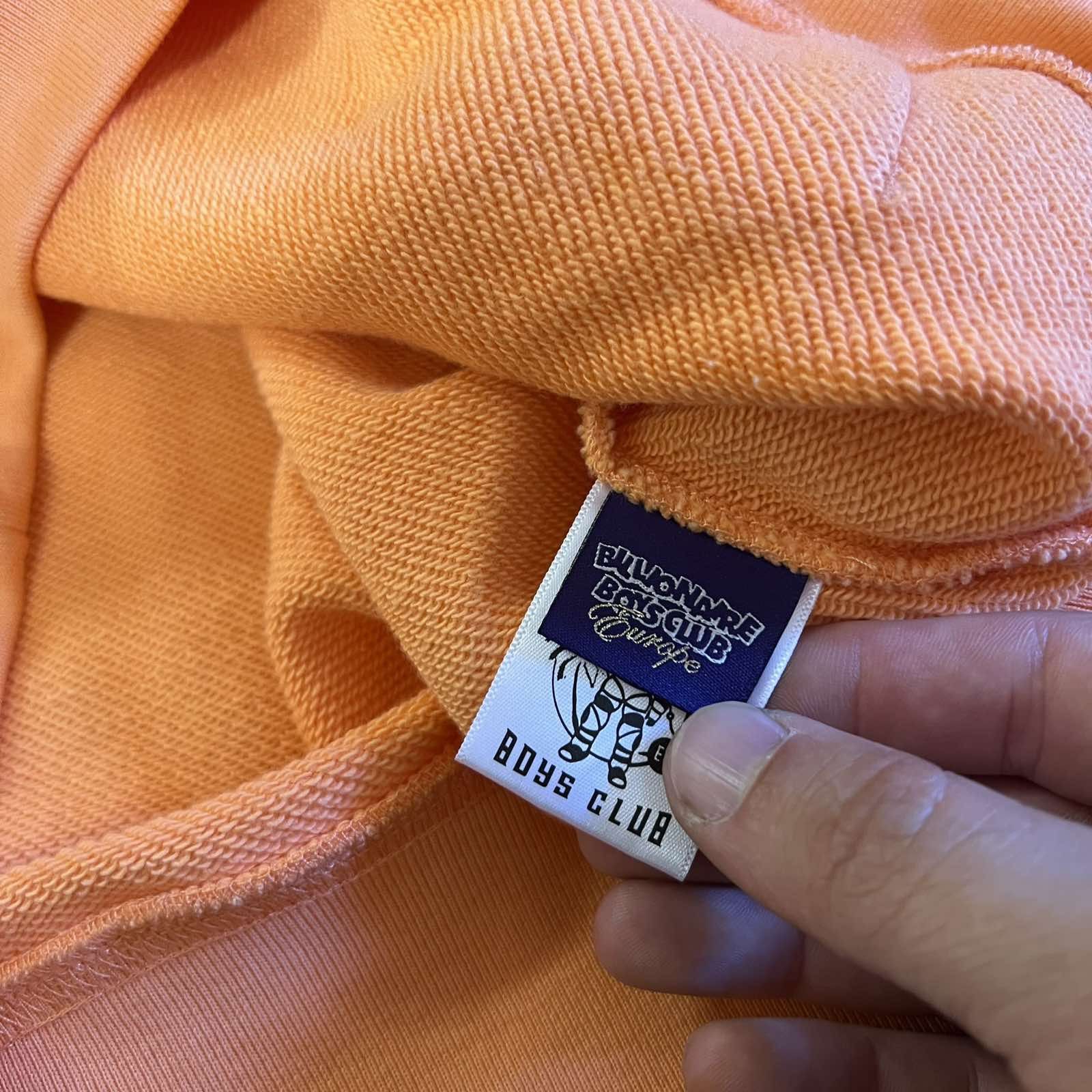 Billionaire Boys Club RARE! Billionaire Boys Club Orange Hoodie Sz S Size US S / EU 44-46 / 1 - 8 Thumbnail
