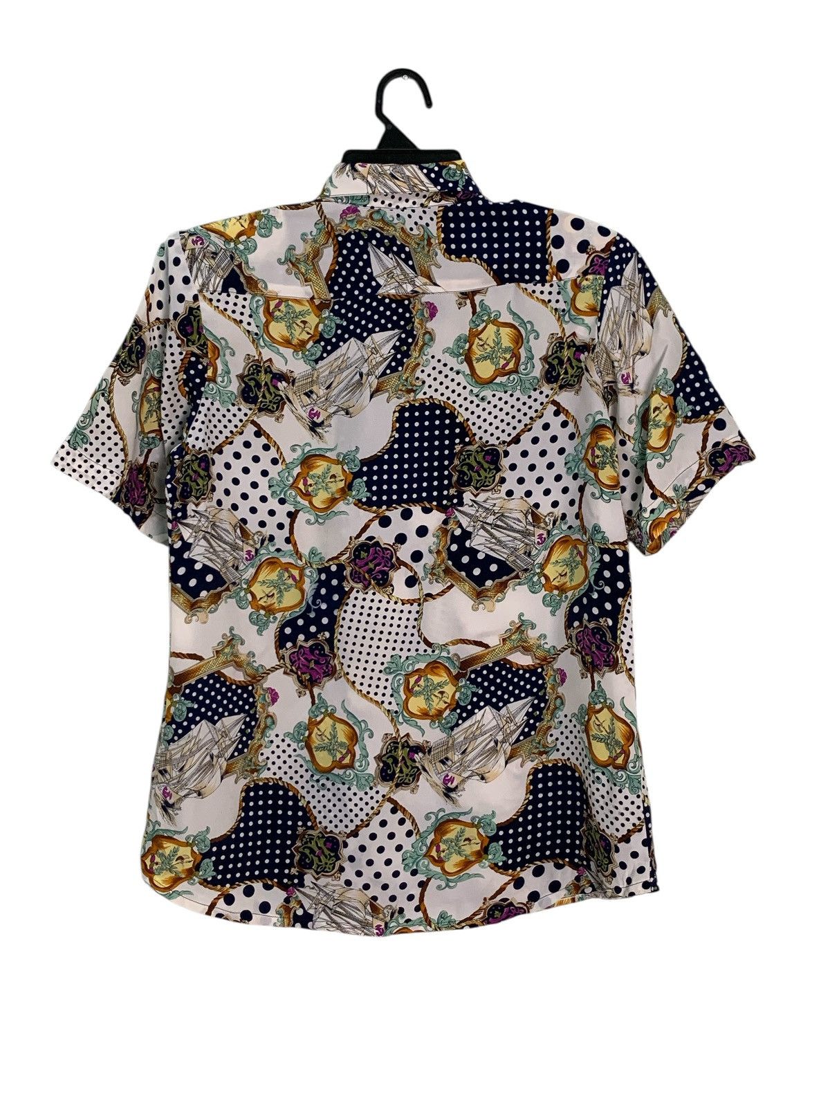 Other Rare Design Vintage Short-Sleeved Blouse Size M / US 6-8 / IT 42-44 - 2 Thumbnail
