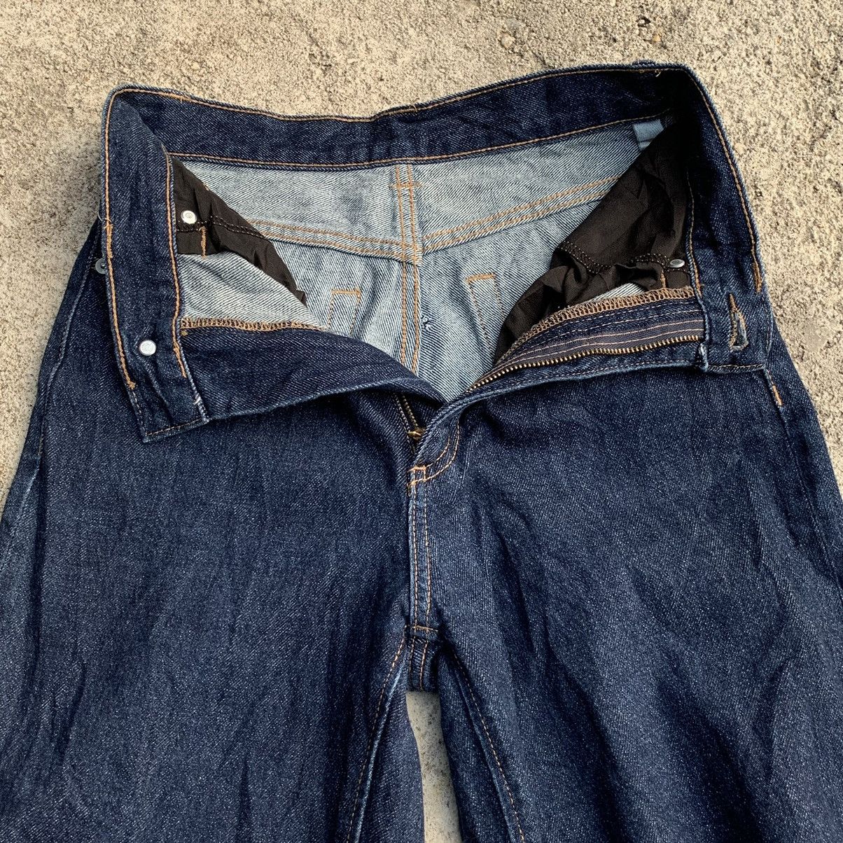 GU Wide Leg Baggy Japanese Brand Jeans Pants W26 Size 26" / US 2 / IT 38 - 8 Thumbnail