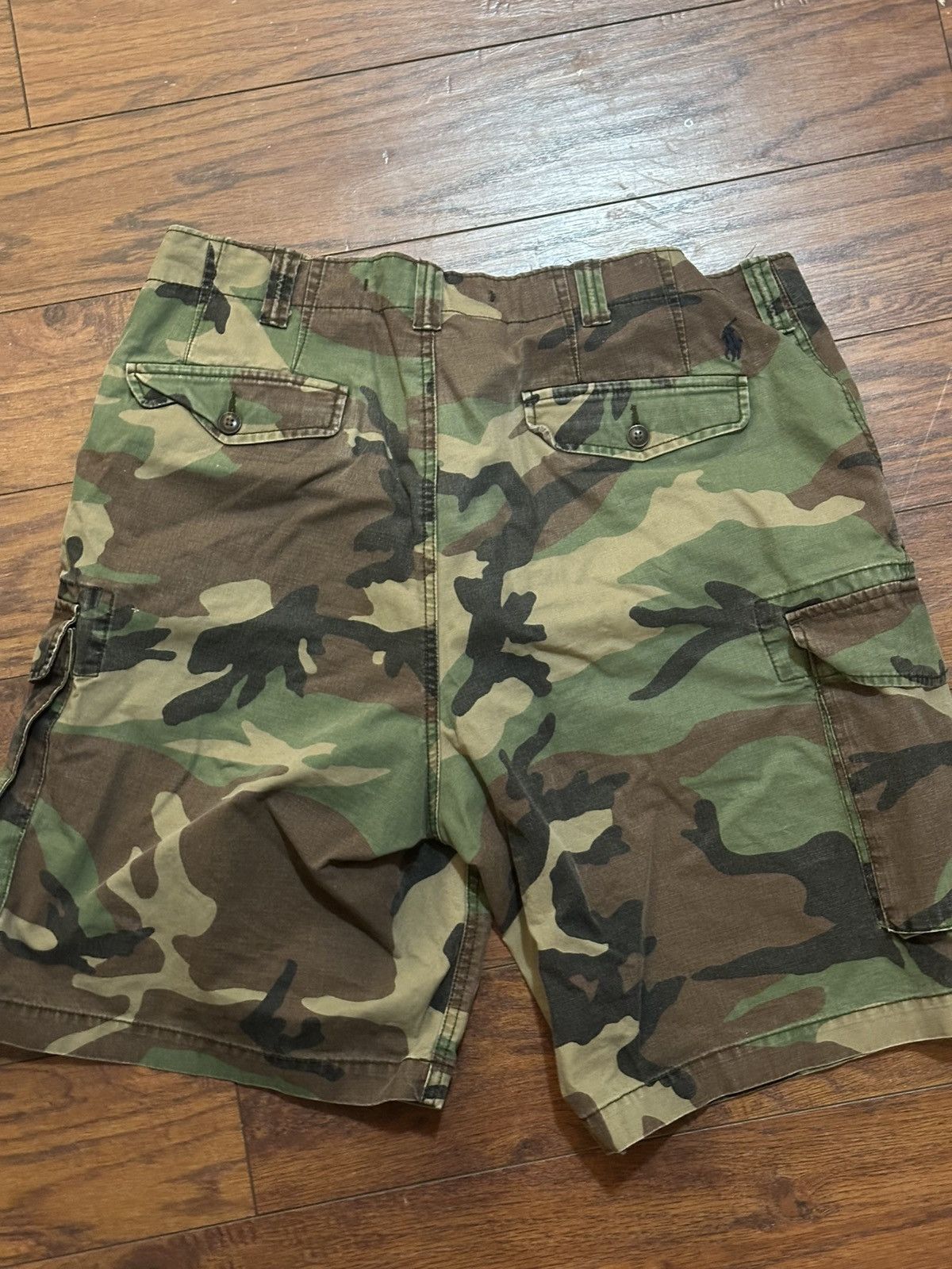 Polo Ralph Lauren army print polo shorts Size US 35 - 3 Thumbnail