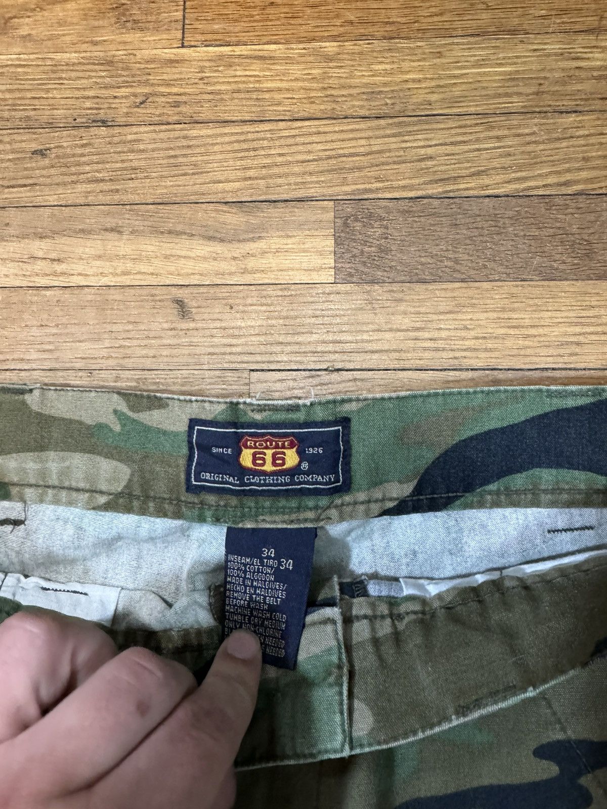 Vintage Vintage Camo Pants Size US 34 / EU 50 - 4 Thumbnail