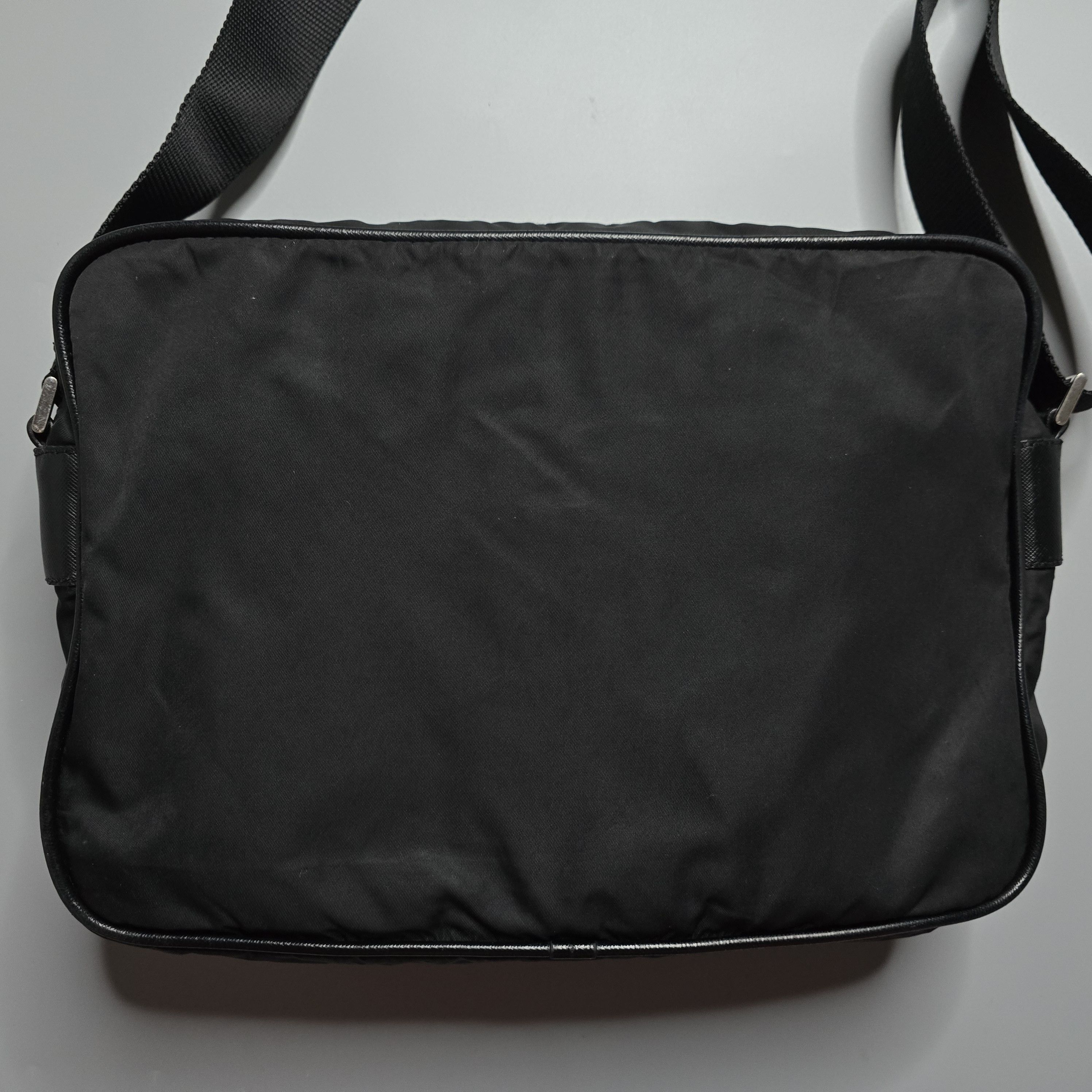 Prada Prada - Tessuto Messenger Bag Size ONE SIZE - 4 Thumbnail