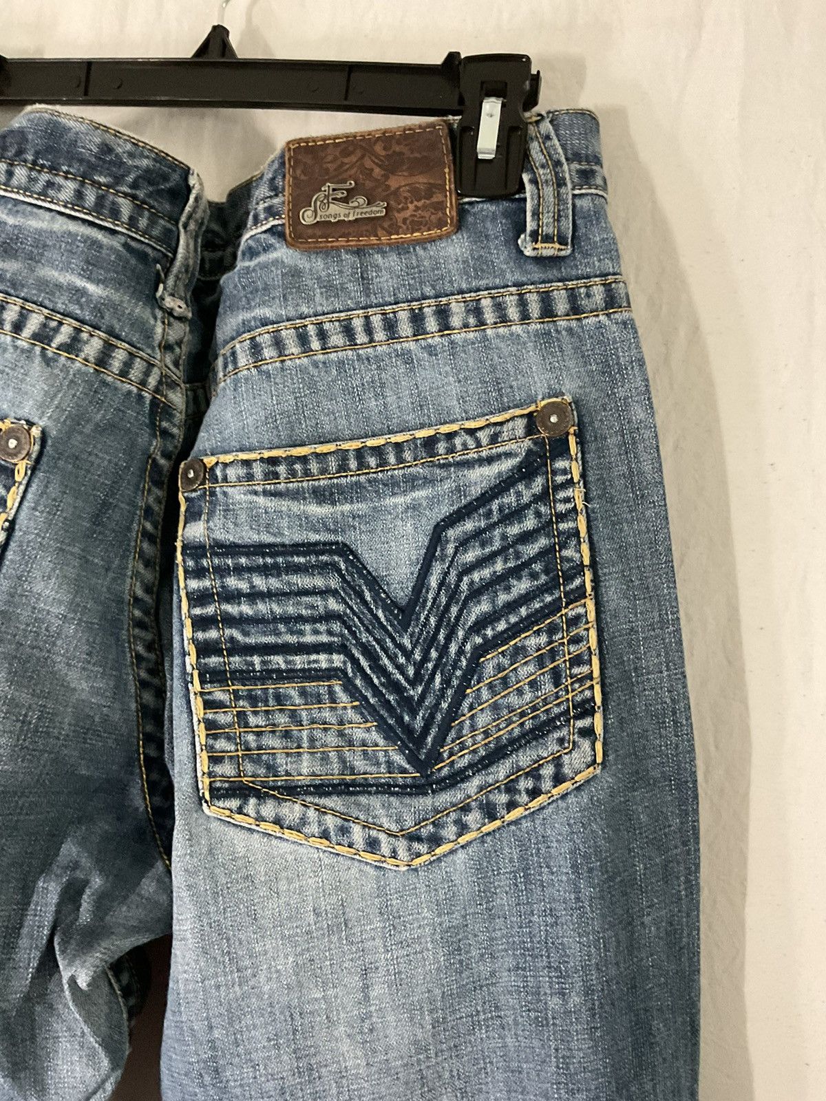 Vintage Vintage Songs Of Freedom Jeans Size US 38 / EU 54 - 6 Thumbnail