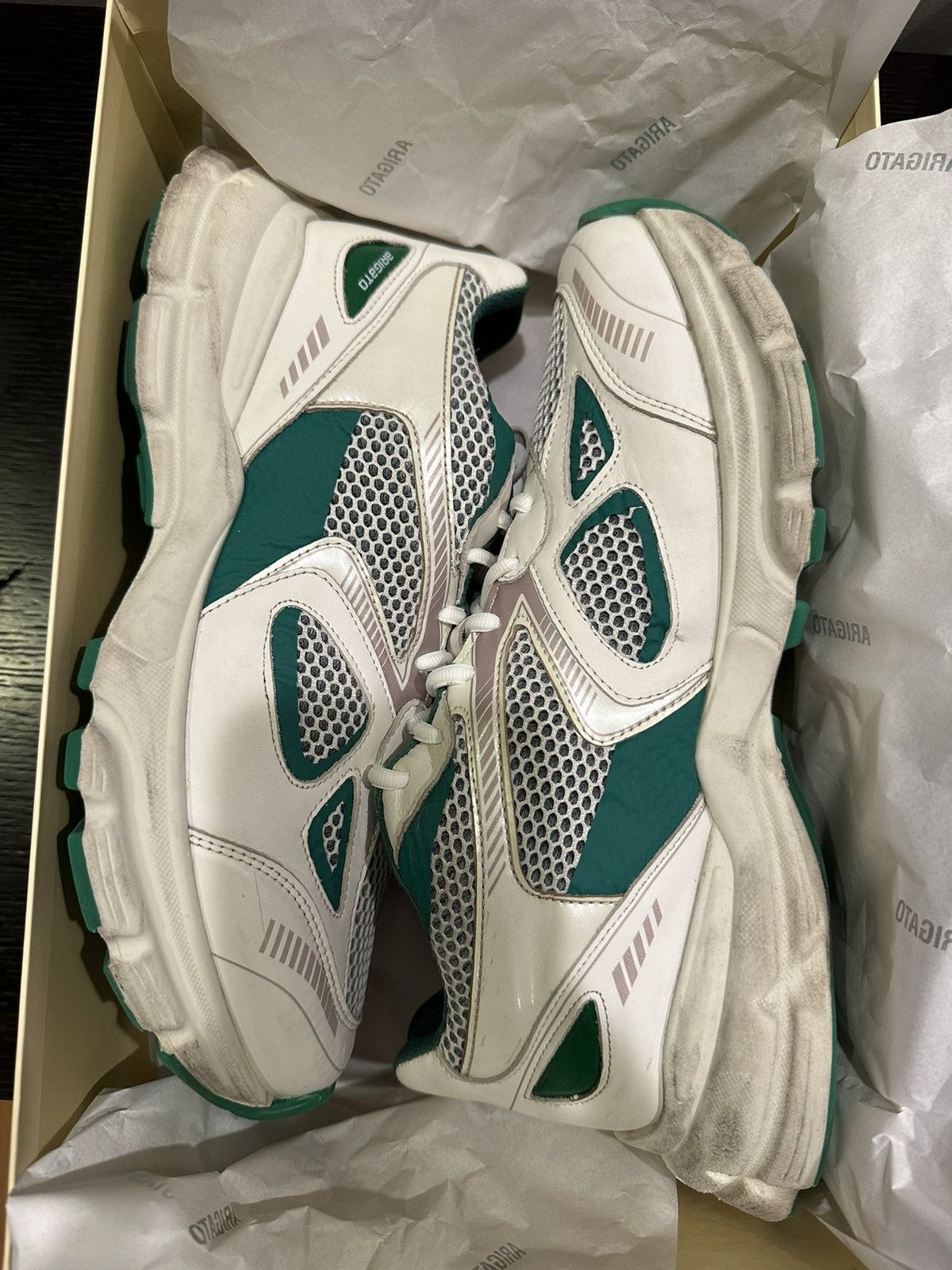 Axel Arigato Axel Arigato Marathon Runner Sneakers Shoes Size 11 Size US 11 / EU 44 - 15 Thumbnail